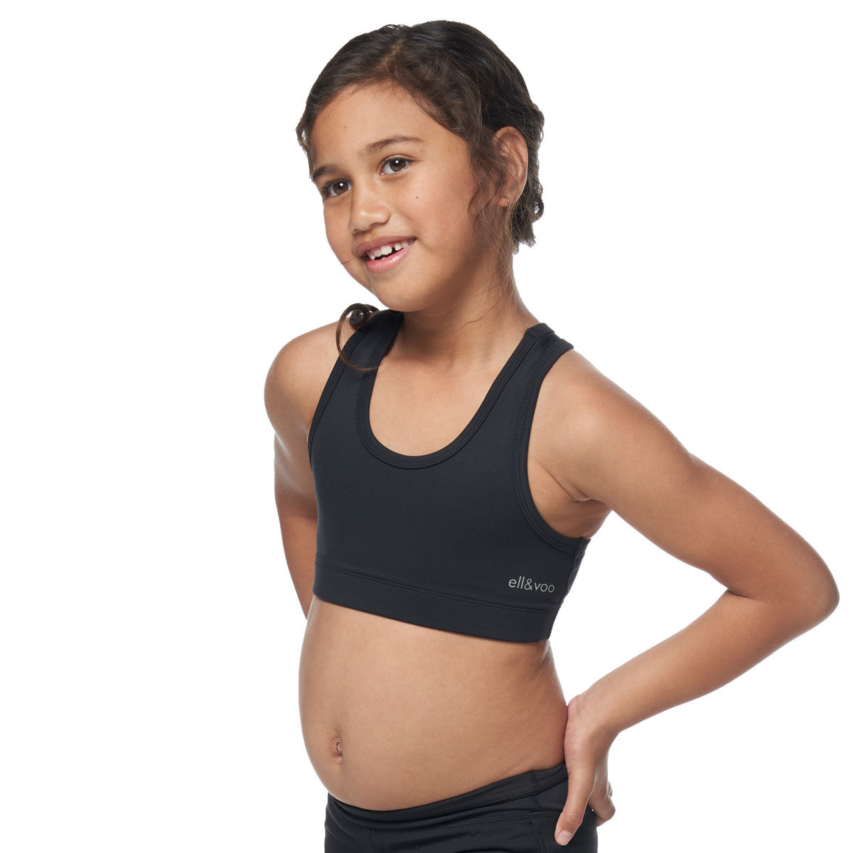 Ell/Voo Kids Essentials Crop Top