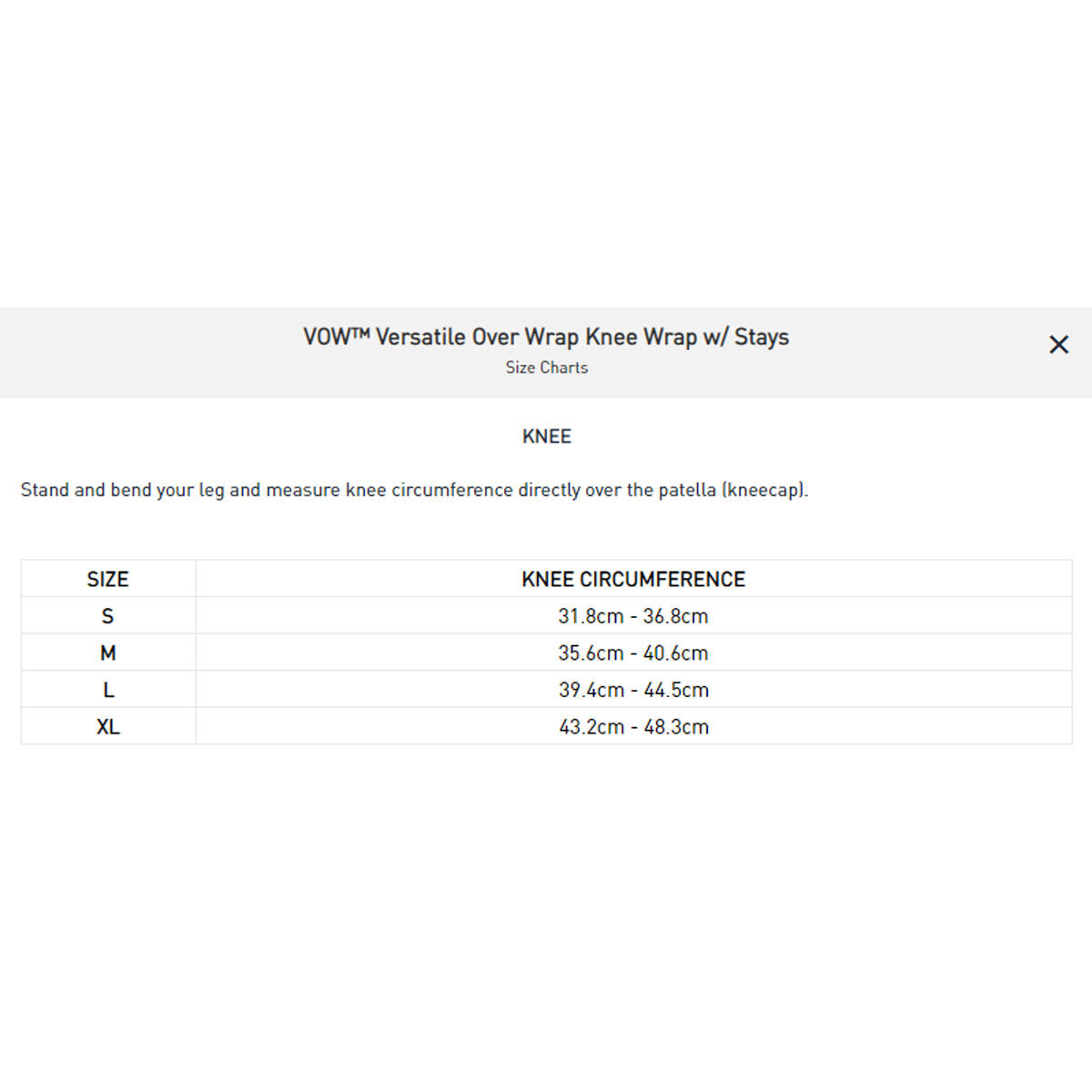 McDavid Over Wrap Knee Support