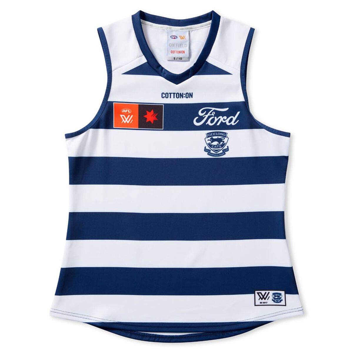 Geelong Cats Womens AFLW Home Guernsey