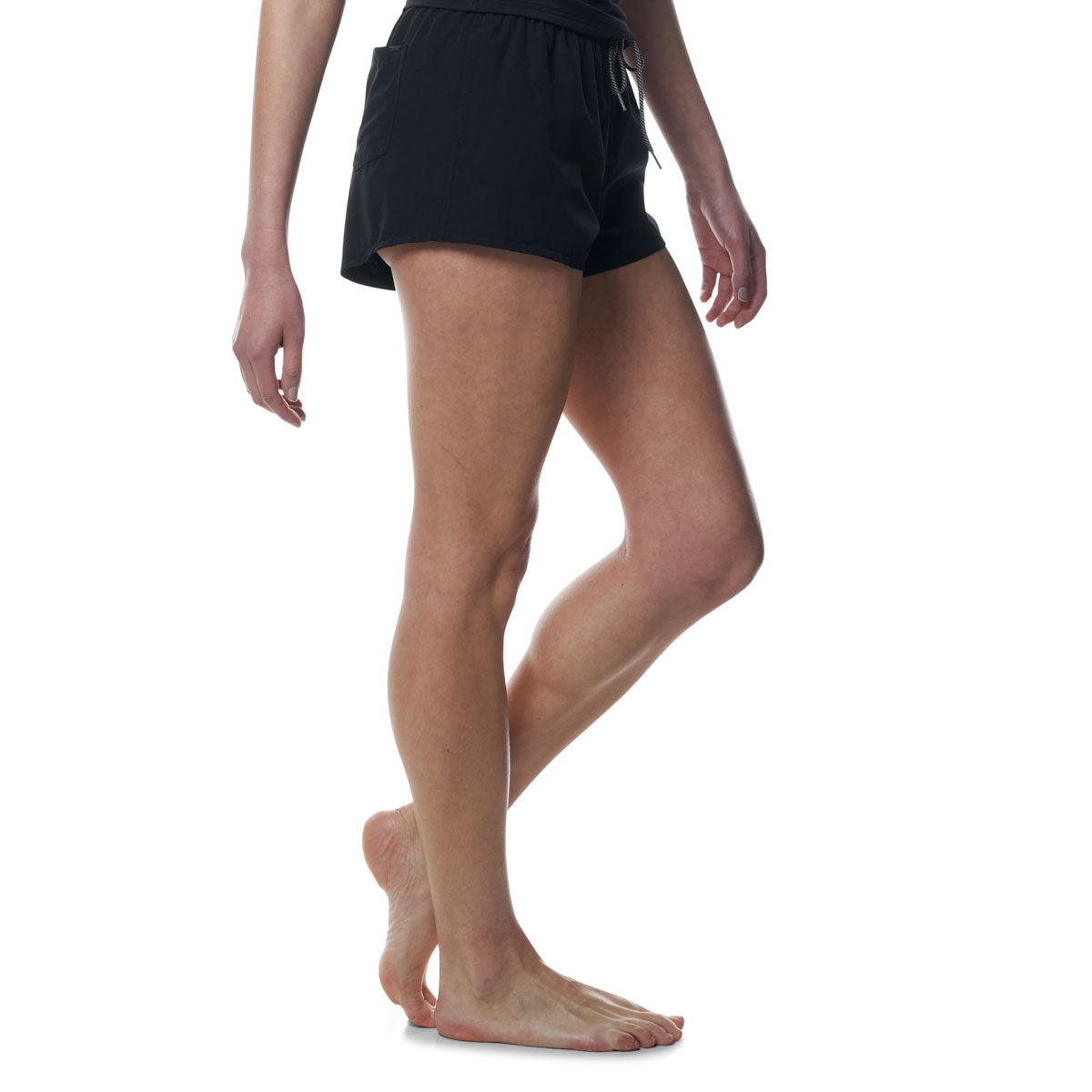 Tahwalhi Womens Solid Swim Shorts