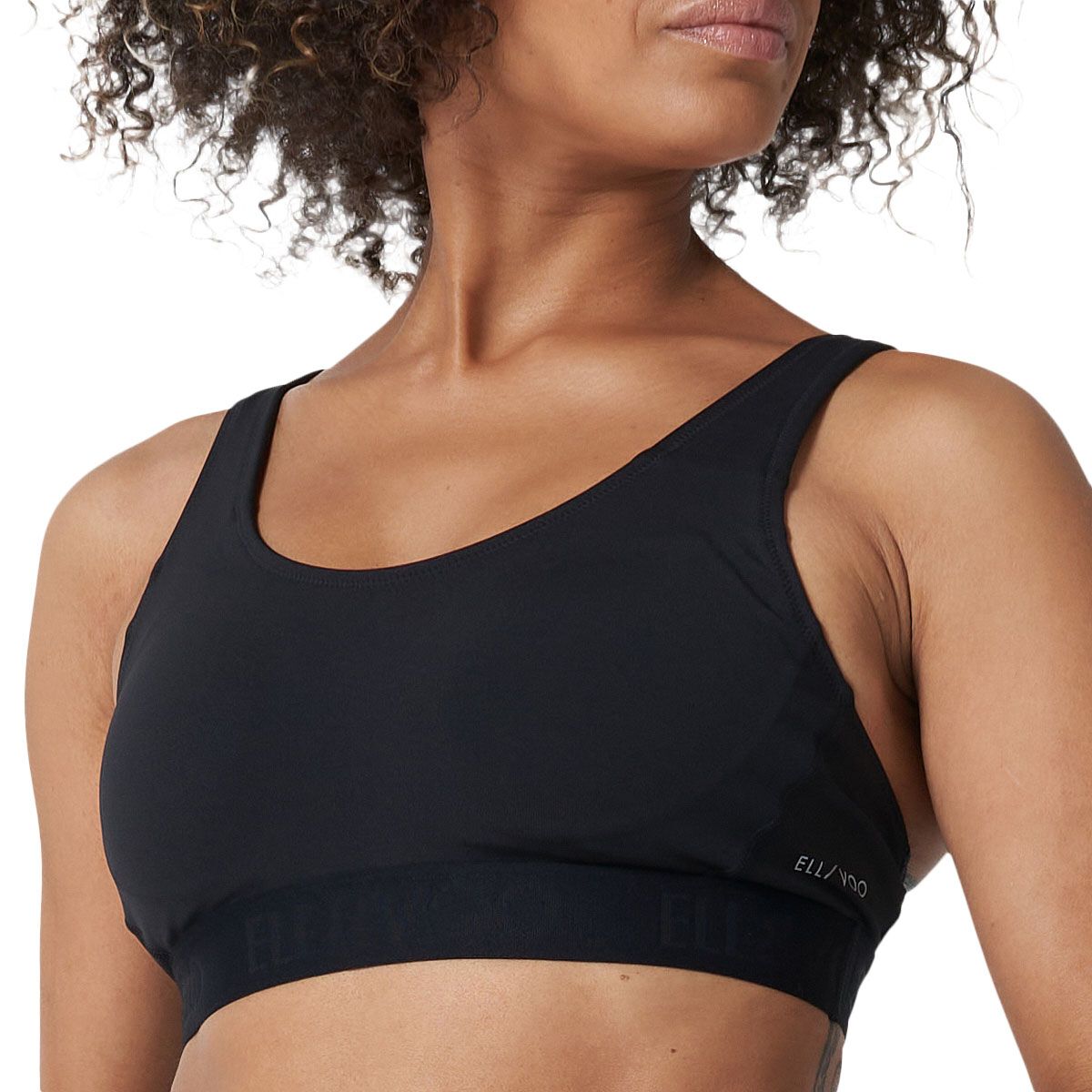 Ell/Voo Womens Essentials Training Crop Sports Bra