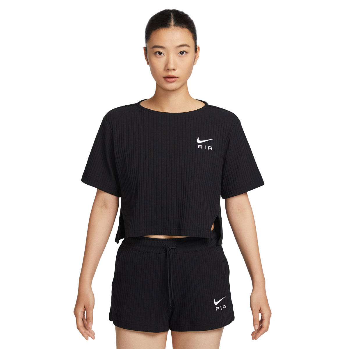 Nike Womens Sportswear Ribbed Jersey Tee