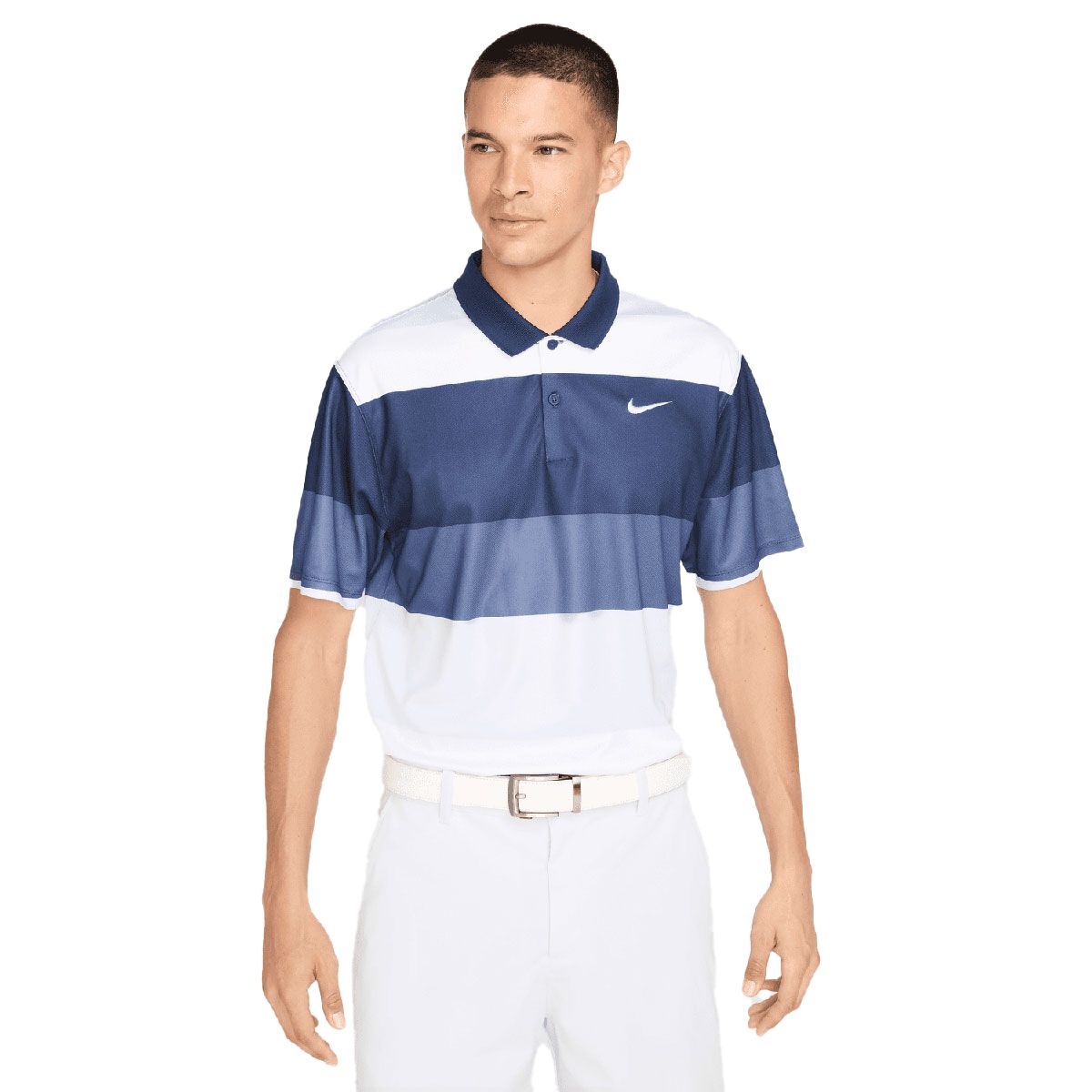Nike Mens Victory+ Dri-FIT Printed Golf Polo