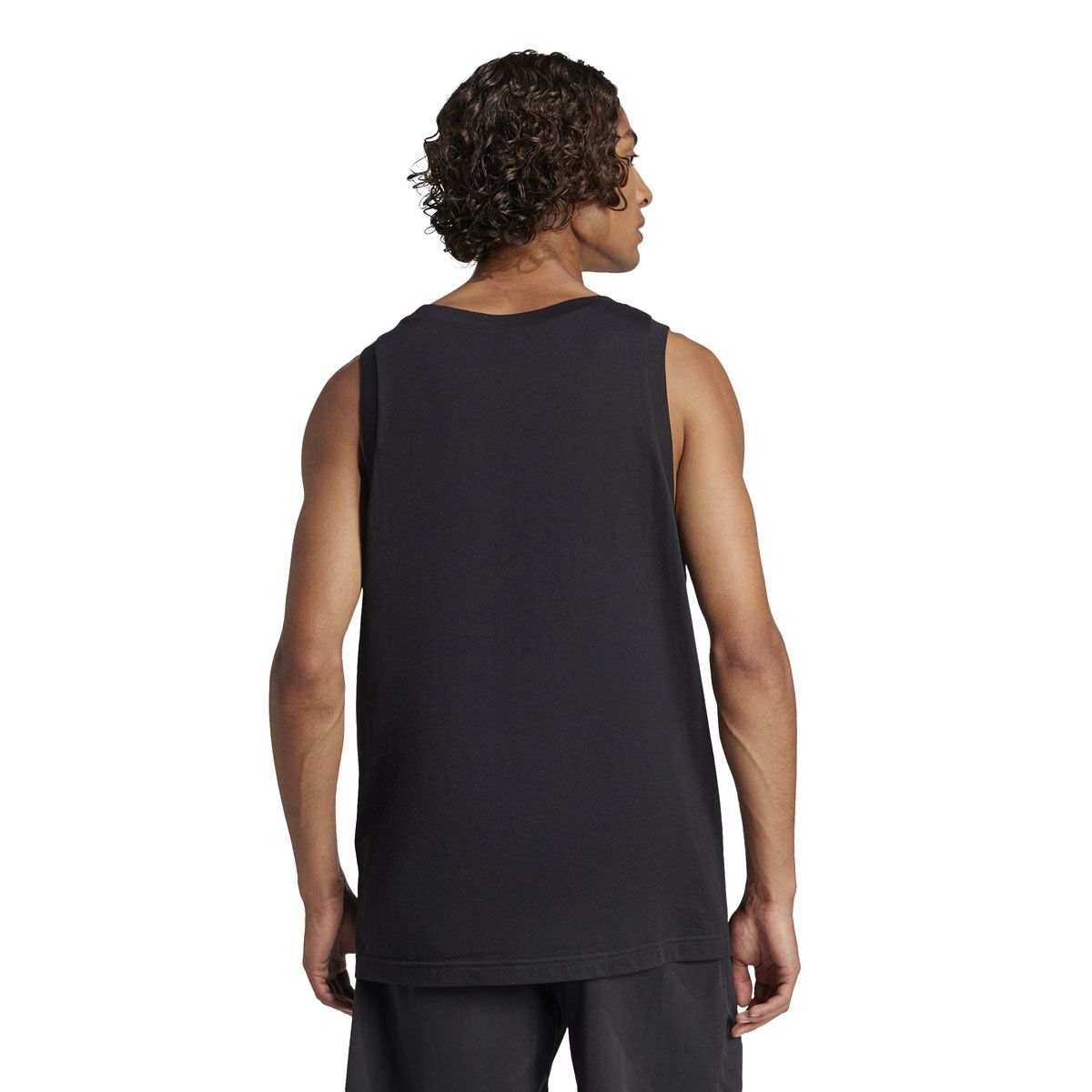 adidas Mens Essentials Big Logo Single Jersey Tank