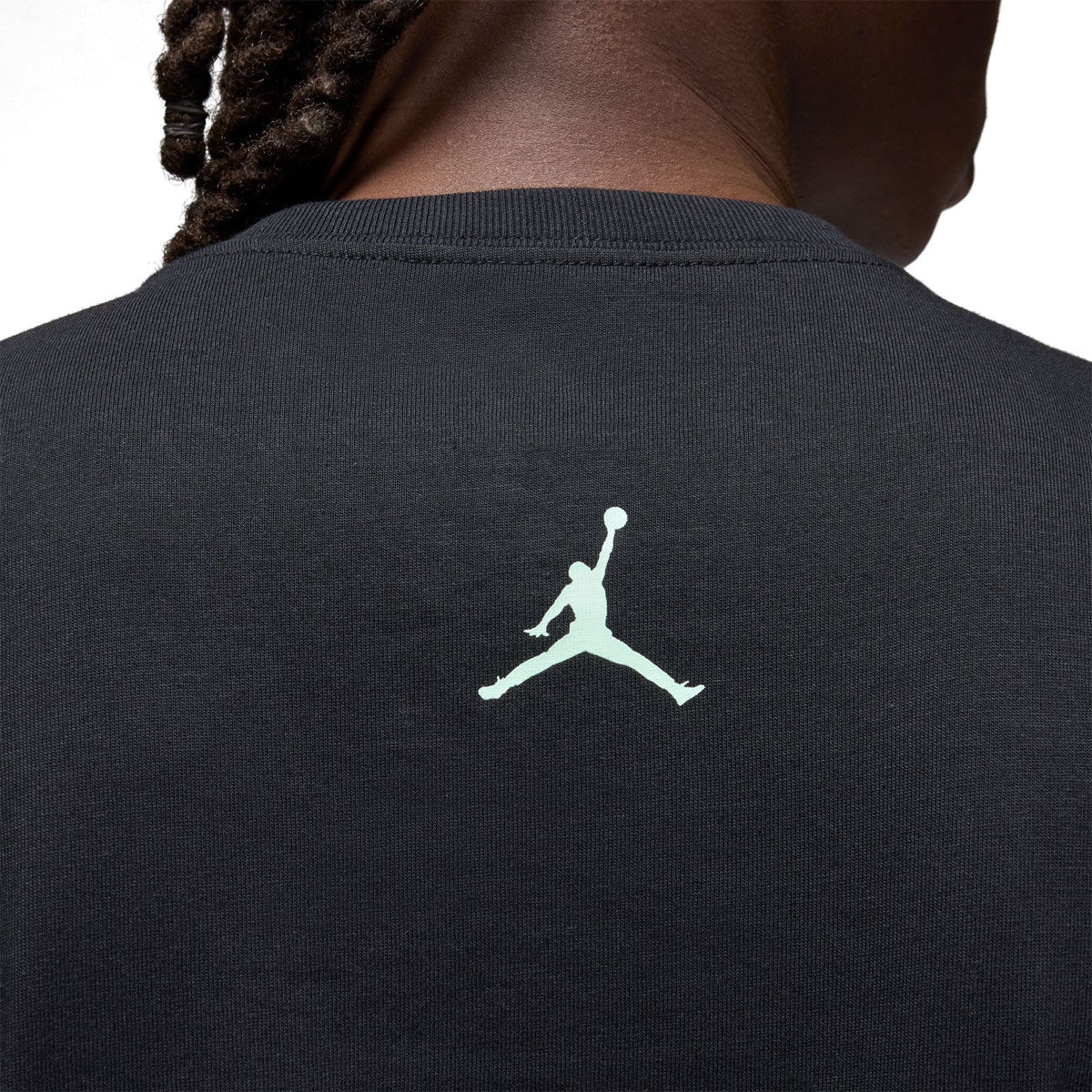 Jordan Mens Sport Dri-FIT Air Jordan Graphic Tee Black S