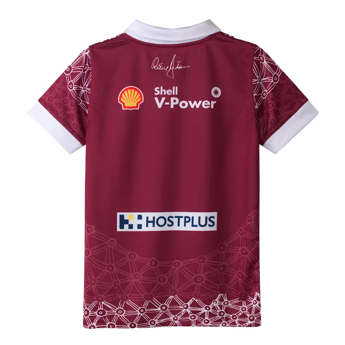 QLD Maroons State of Origin 2025 Kids Indigenous Jersey