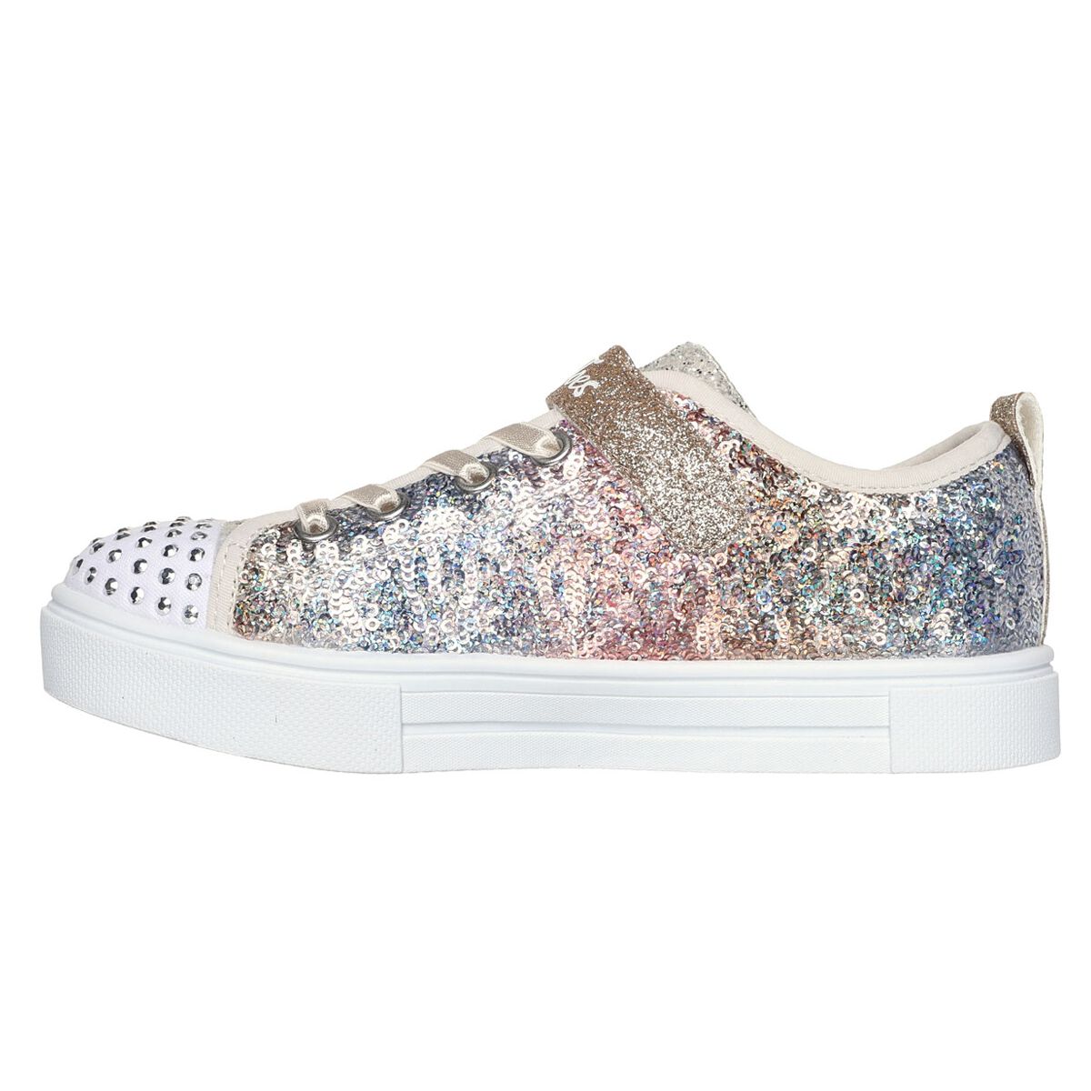 Skechers Twinkle Sparks Sequin Flash PS Kids Casual Shoes