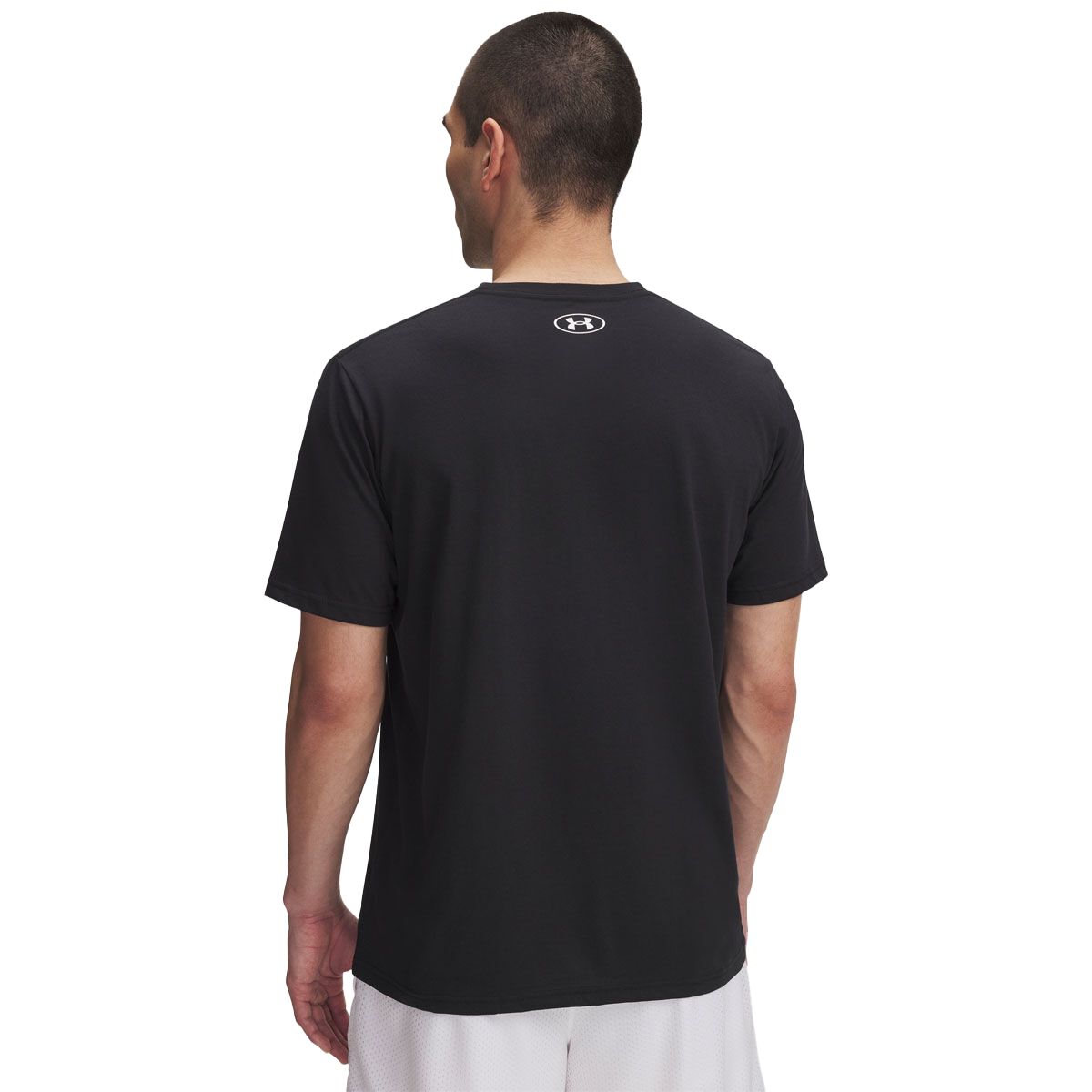 Under Armour Mens Printed Woven Label Tee
