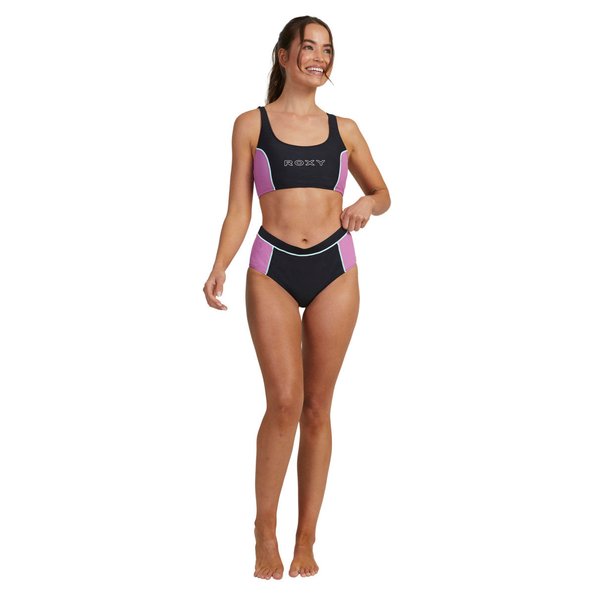 Roxy Womens Ace Hipster Bikini Bottoms