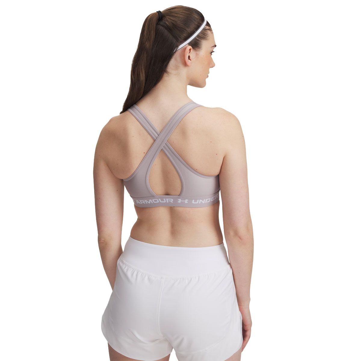 Under Armour Womens Crossback Mid Support Sports Bra