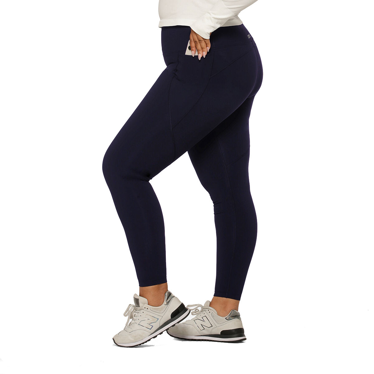 Lorna Jane Womens Amy Thermal Phone Pocket Full Length Tights