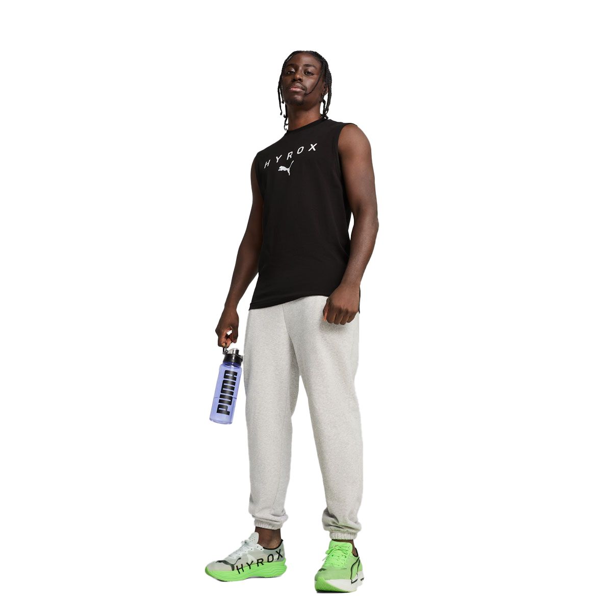 PUMA x HYROX Mens Fleece Track Pants