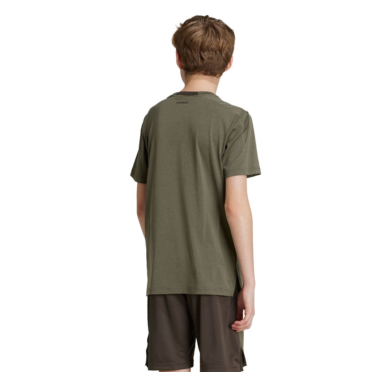 adidas Junior Heathered Tee