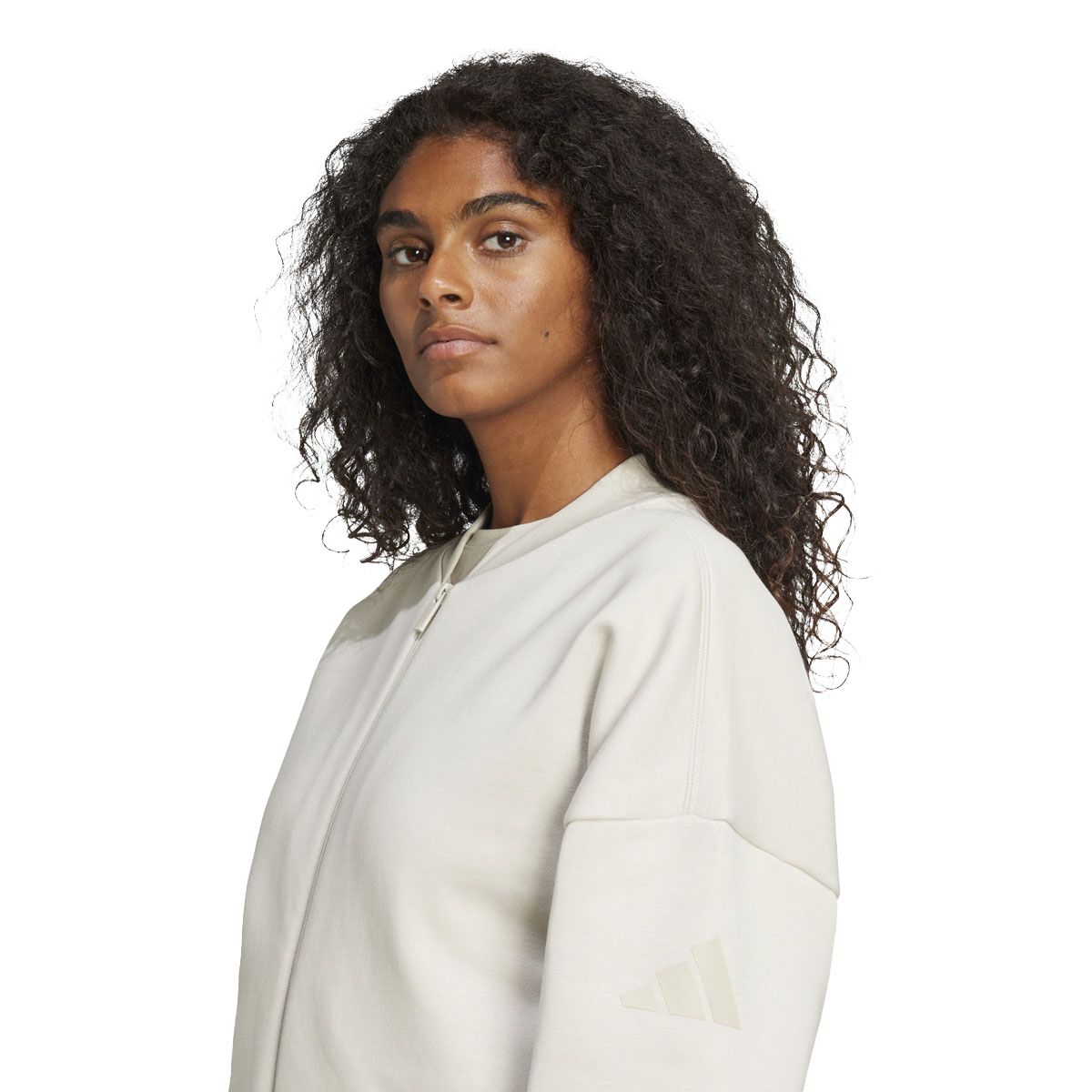 adidas Womens Contemporary Logo Bomber Jacket