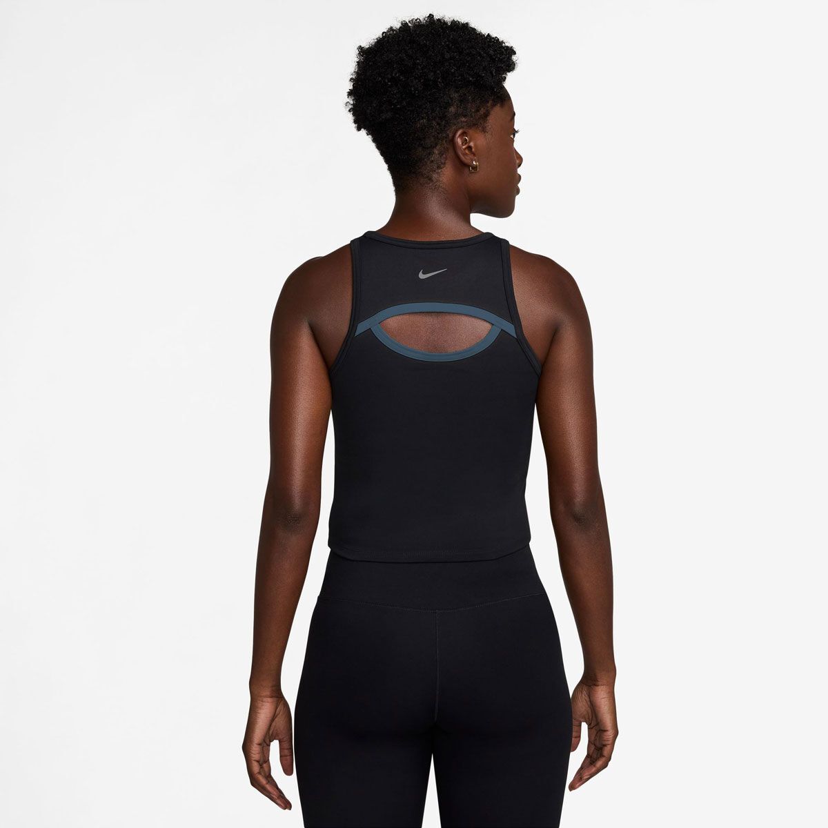 Nike Womens One Dri-FIT Fitted Cropped Tank