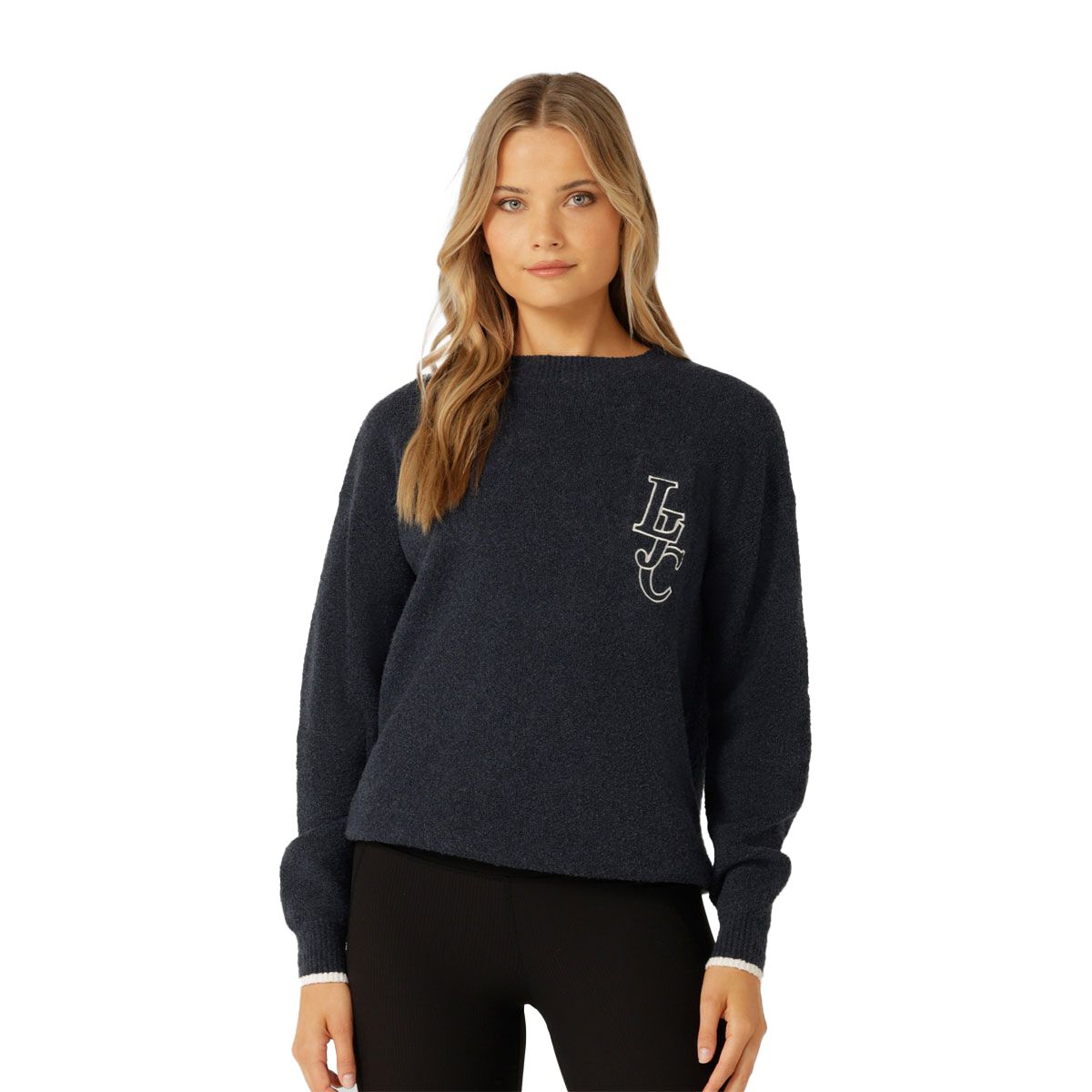 Lorna Jane Womens Classic Boucle Knit Jumper