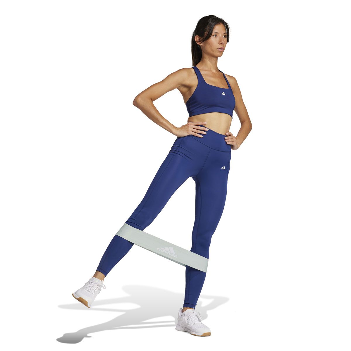 adidas Womens Optime High Rise Full Length Tights