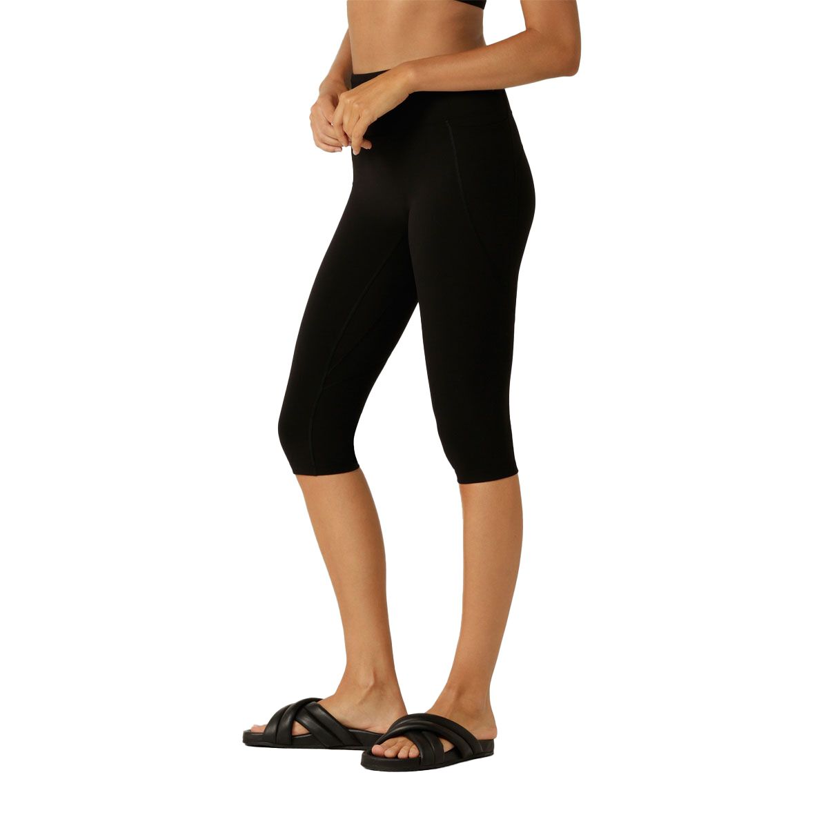 Lorna Jane Womens Amy Phone Pocket 3/4 Tech Tights