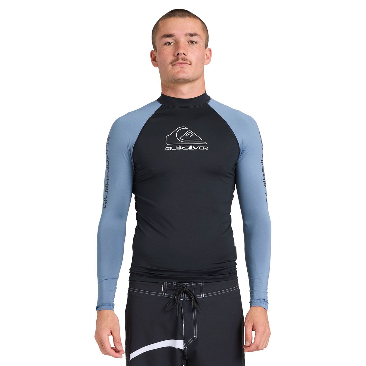 Quiksilver Mens On Tour Long Sleeve Rash Top