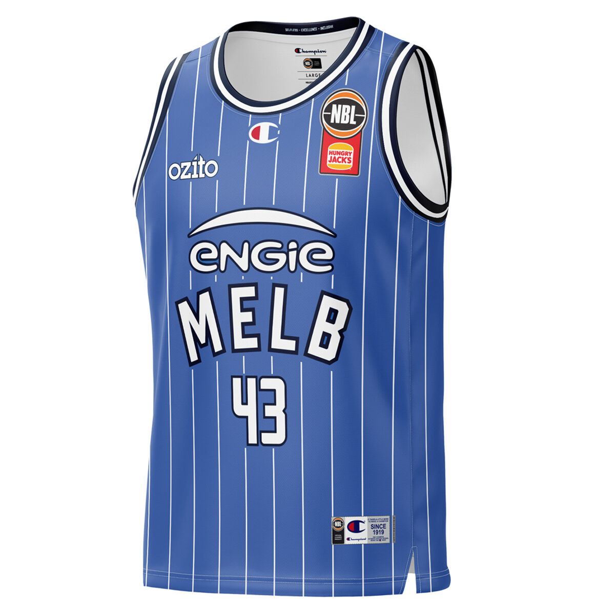 Melbourne United Mens Chris Goulding 2024 Hoopsfest Basketball Jersey
