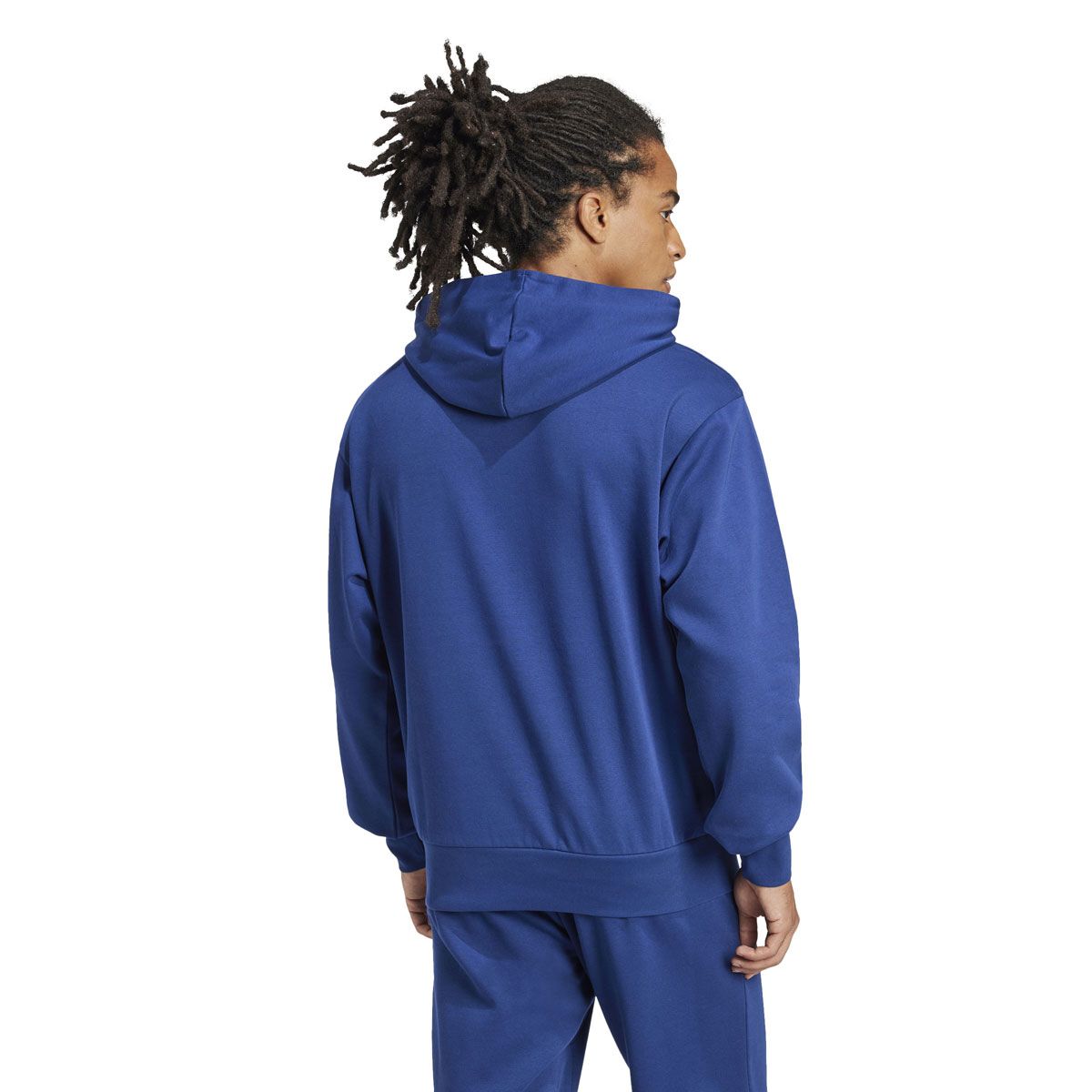 adidas Mens Essentials Feel Cozy Fleece Pullover Hoodie