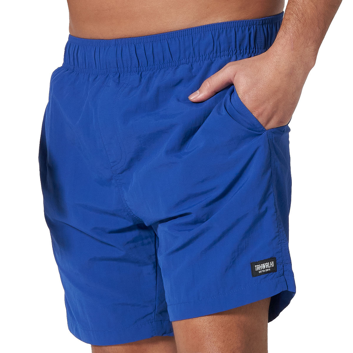 Tahwalhi Mens Solid Pool Shorts
