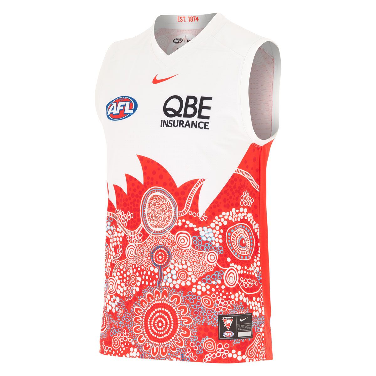 Sydney Swans 2025 Indigenous Guernsey