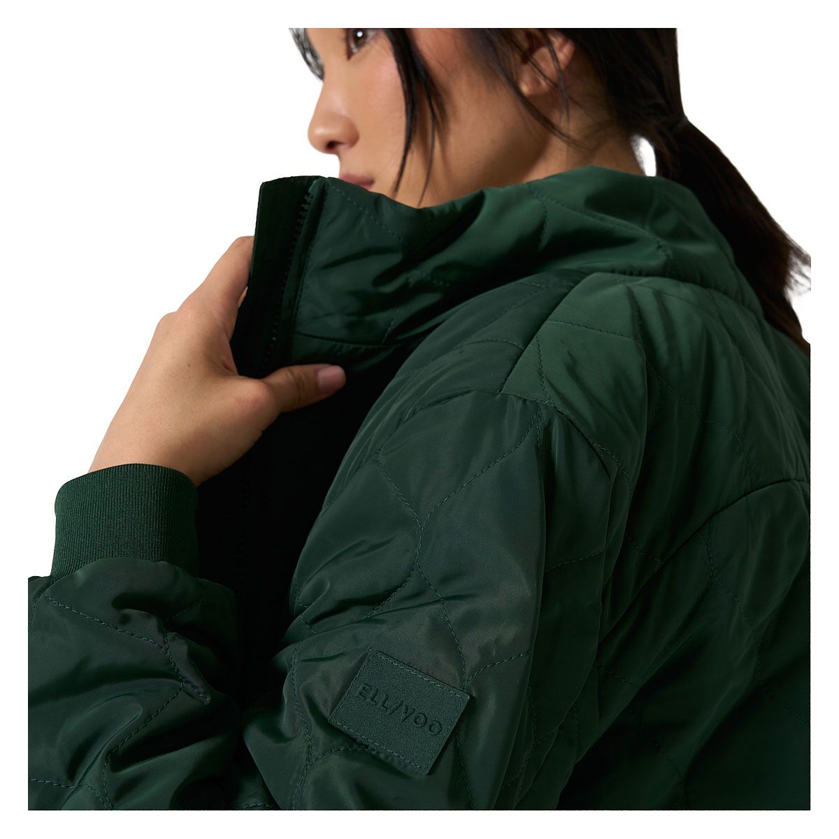 Ell/Voo Womens Enid Quilted Jacket