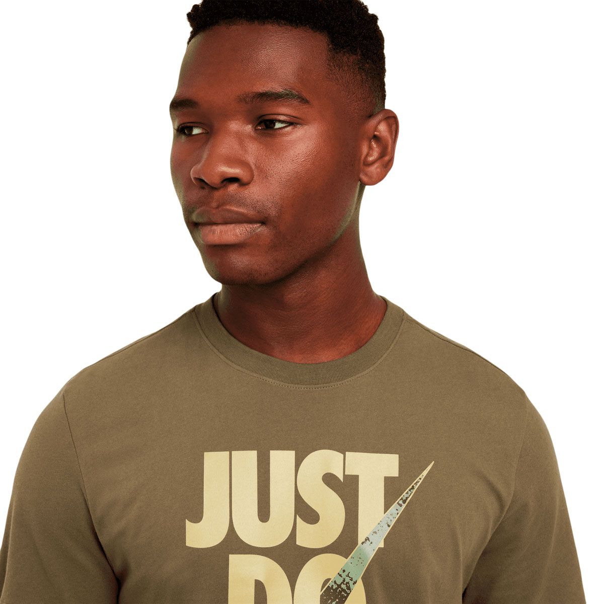 Nike Mens Dri-FIT Just Do It Camo Tee