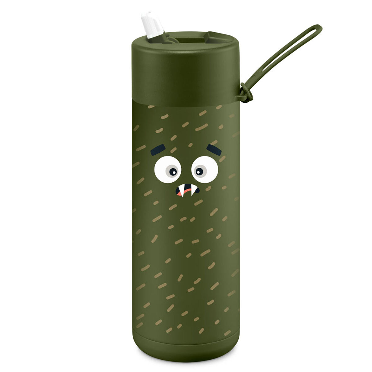 Frank Green franksters Scout Ceramic Reusable 590ml/20oz Bottle - Khaki