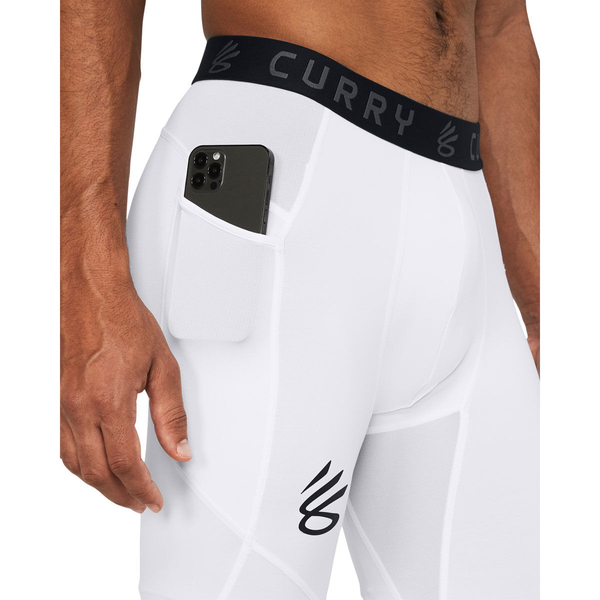 Under Armour Curry Mens Brand 3/4 Length Basketball Tights