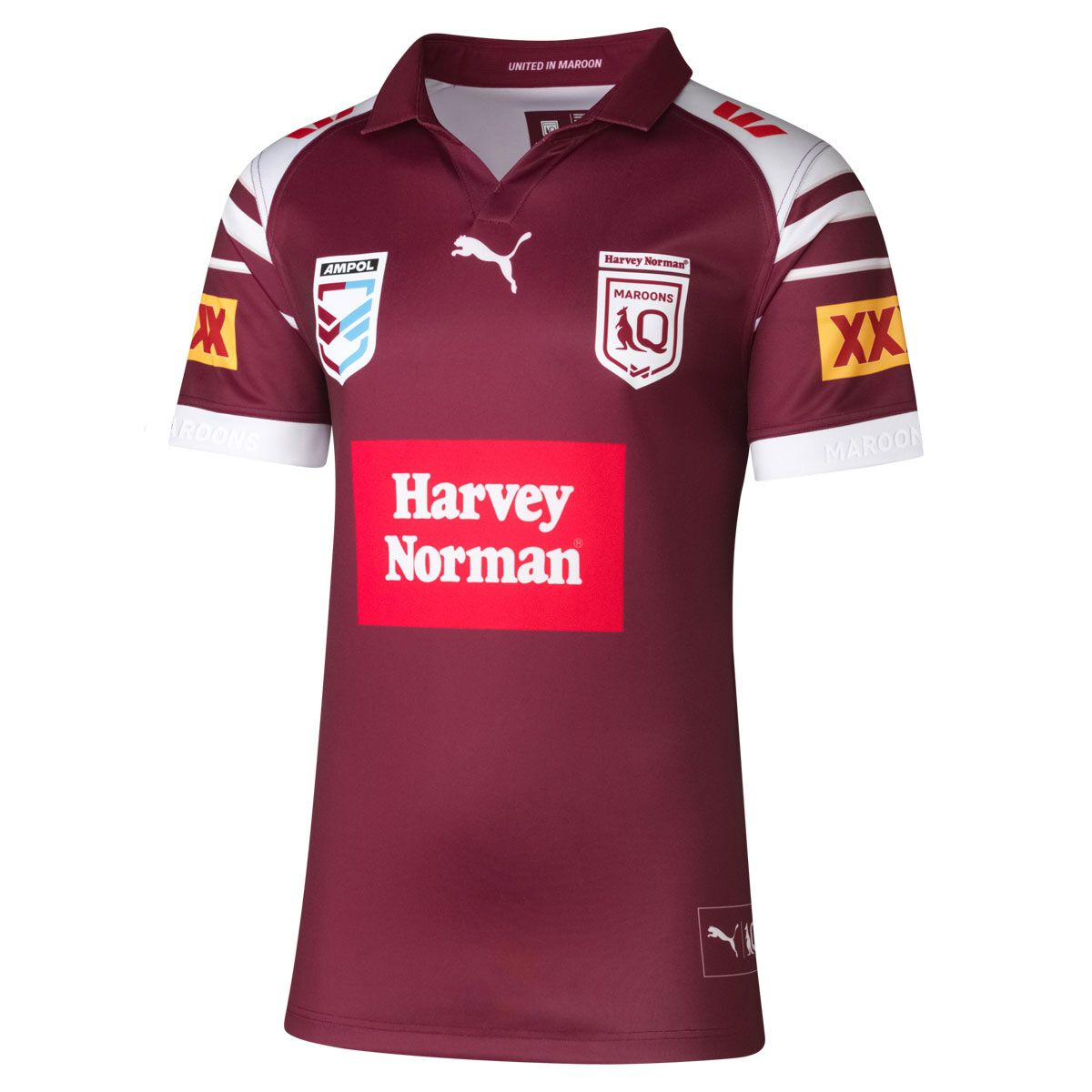 QLD Maroons State of Origin 2025 WSOO Mens Home Jersey