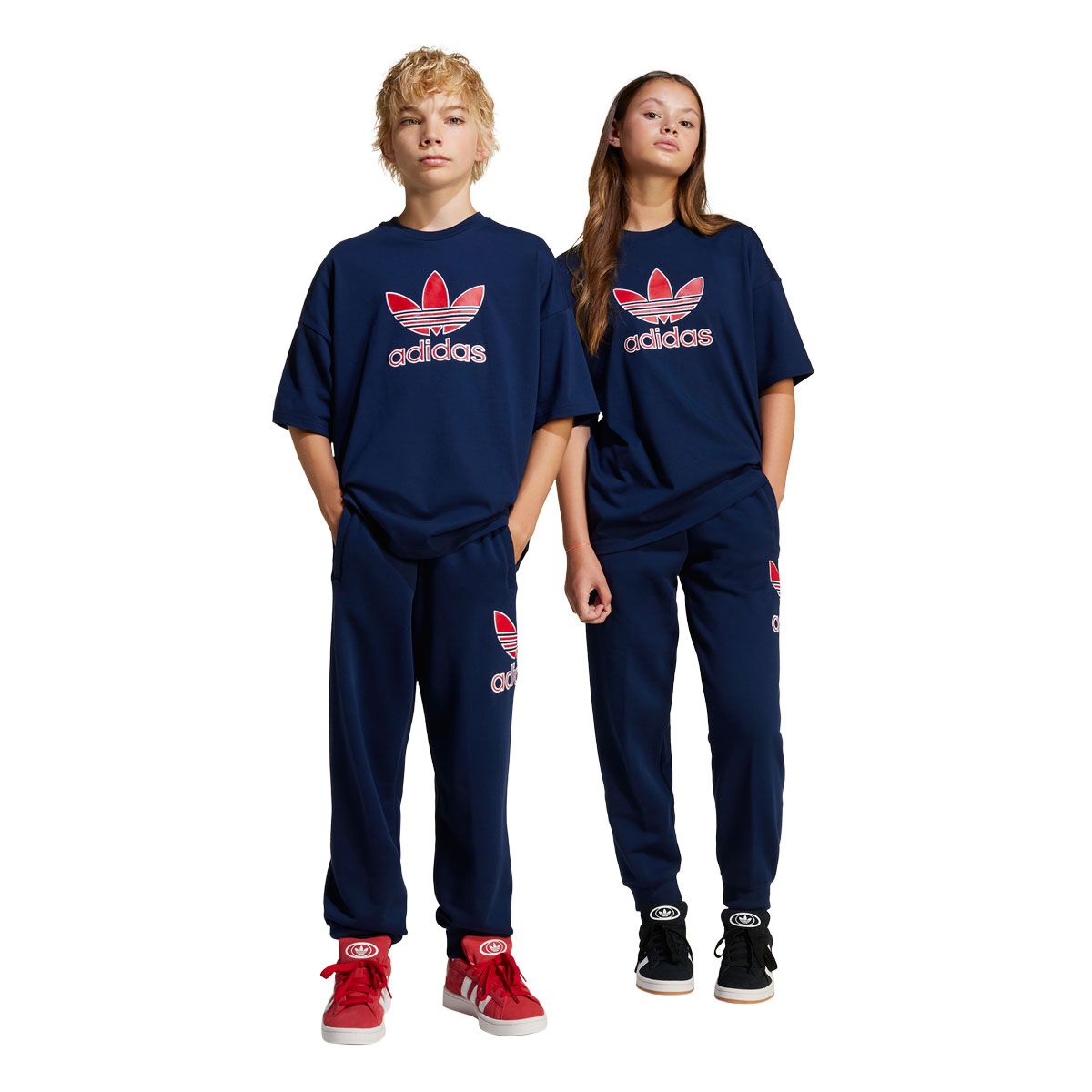 adidas Originals Junior Big Logo Oversized Jogger Track Pants