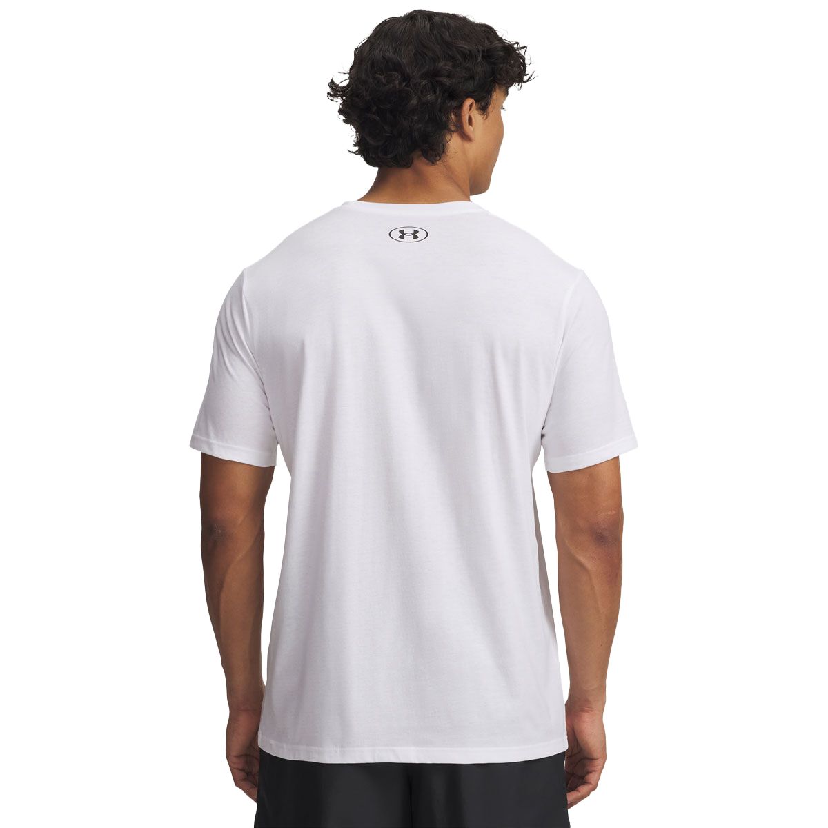 Under Armour Mens Printed Woven Label Tee