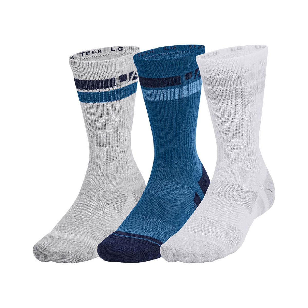Under Armour Performance Tech Crew Socks 3pk