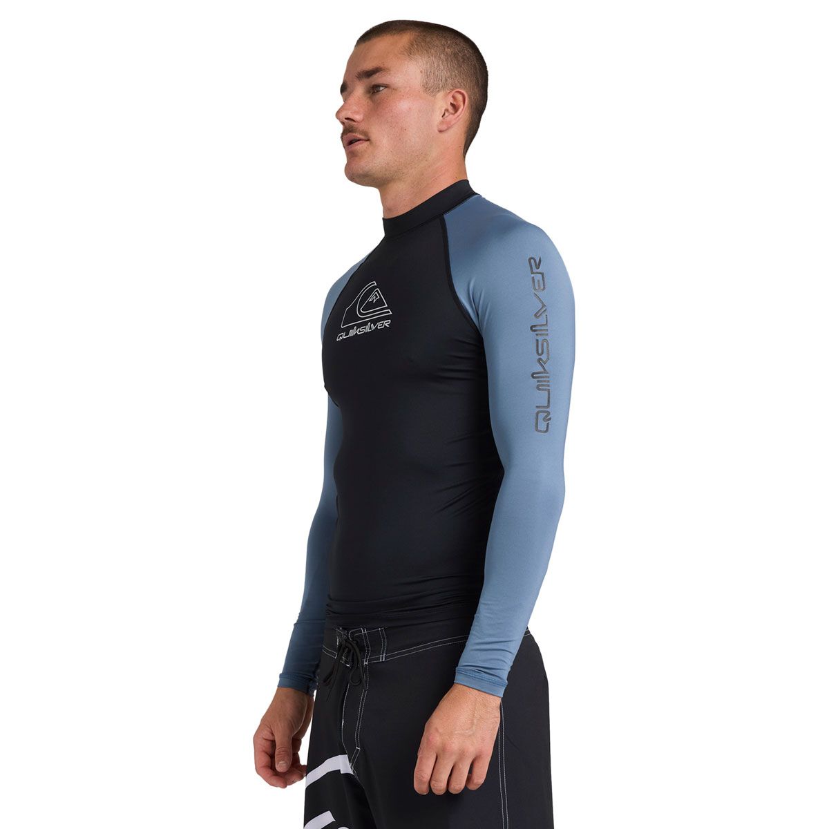 Quiksilver Mens On Tour Long Sleeve Rash Top