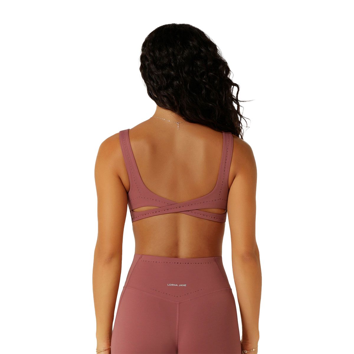 Lorna Jane Womens Reform Soft Laser Cut Sports Bra