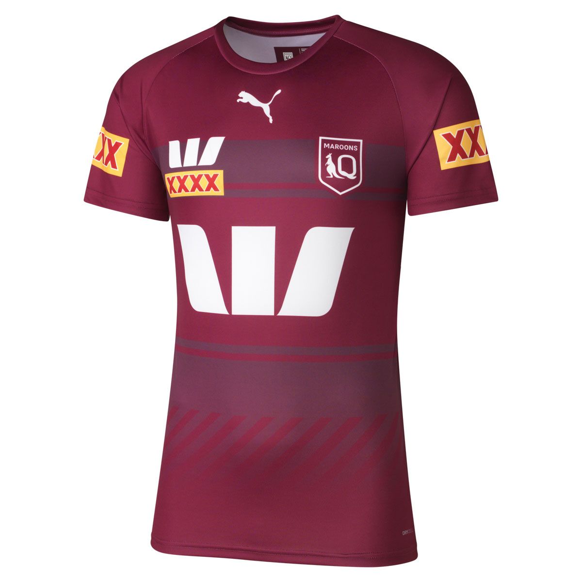 QLD Maroons State of Origin 2025 Mens Training Tee