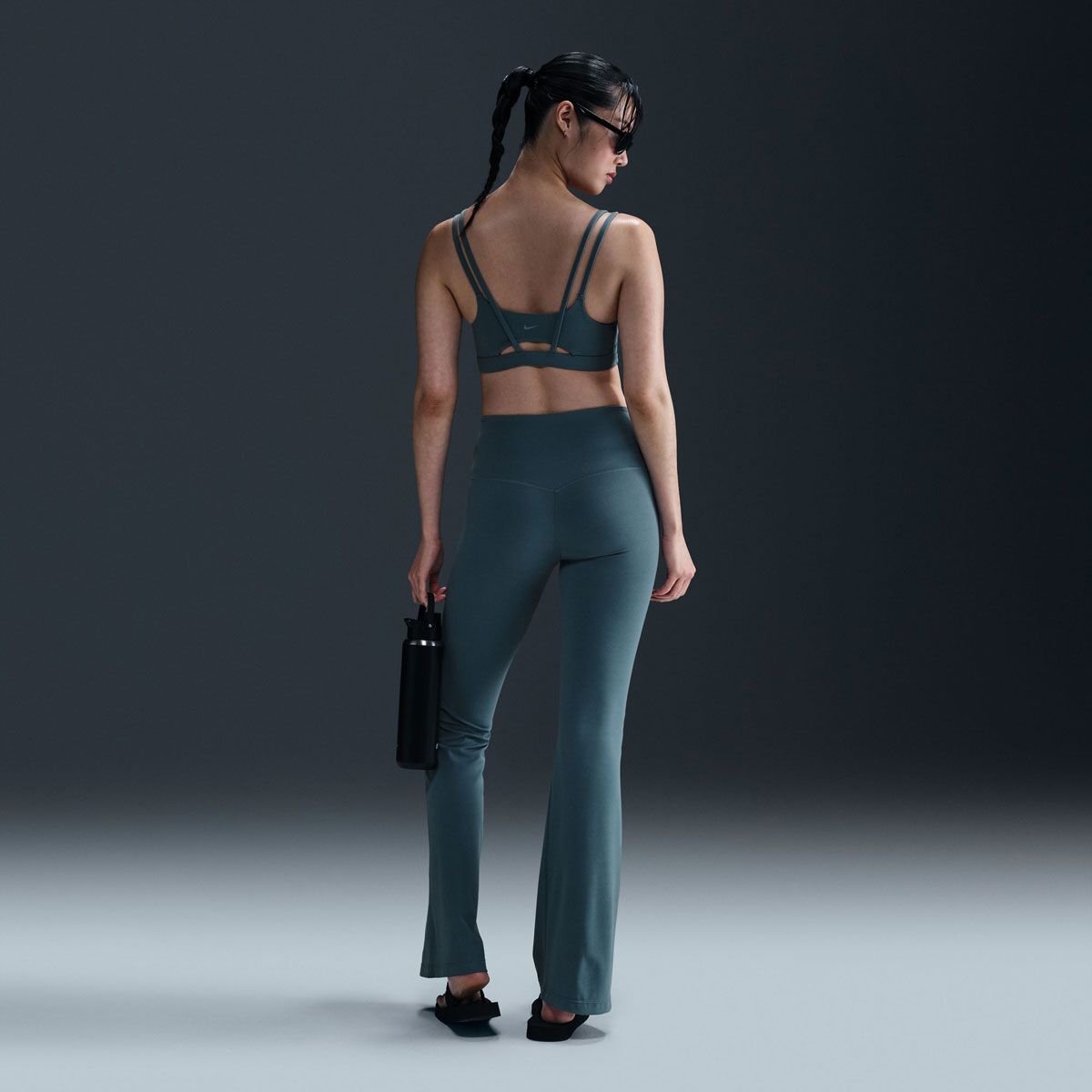 Nike Womens Zenvy Dri-FIT High Rise Flared Leggings