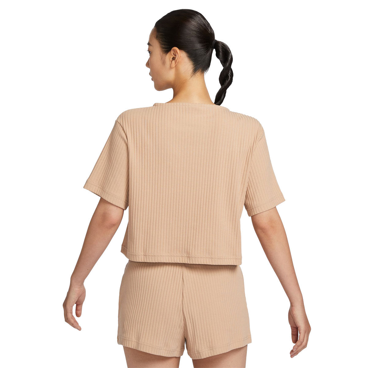 Nike Womens Sportswear Ribbed Jersey Tee