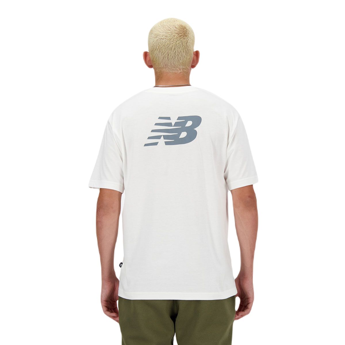 New Balance Mens Relaxed Logo Tee