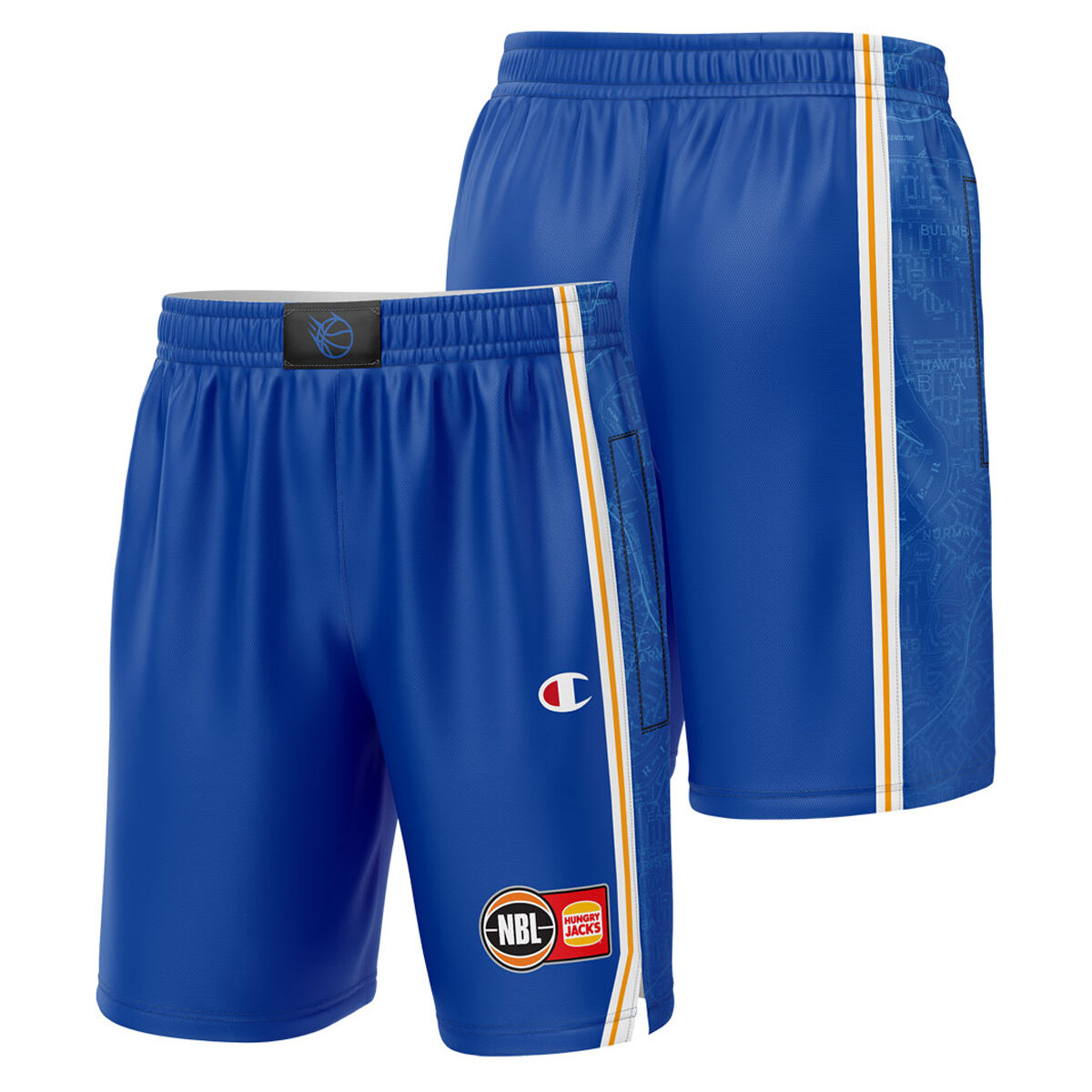Brisbane Bullets Mens Home 2024/25 Basketball Shorts