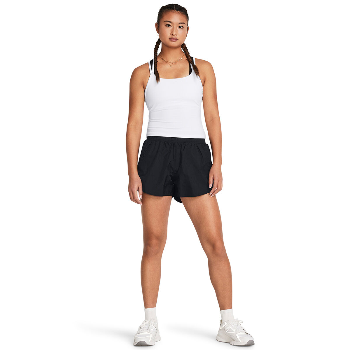 Under Armour Womens Flex Woven 3 Inch Crinkle Shorts