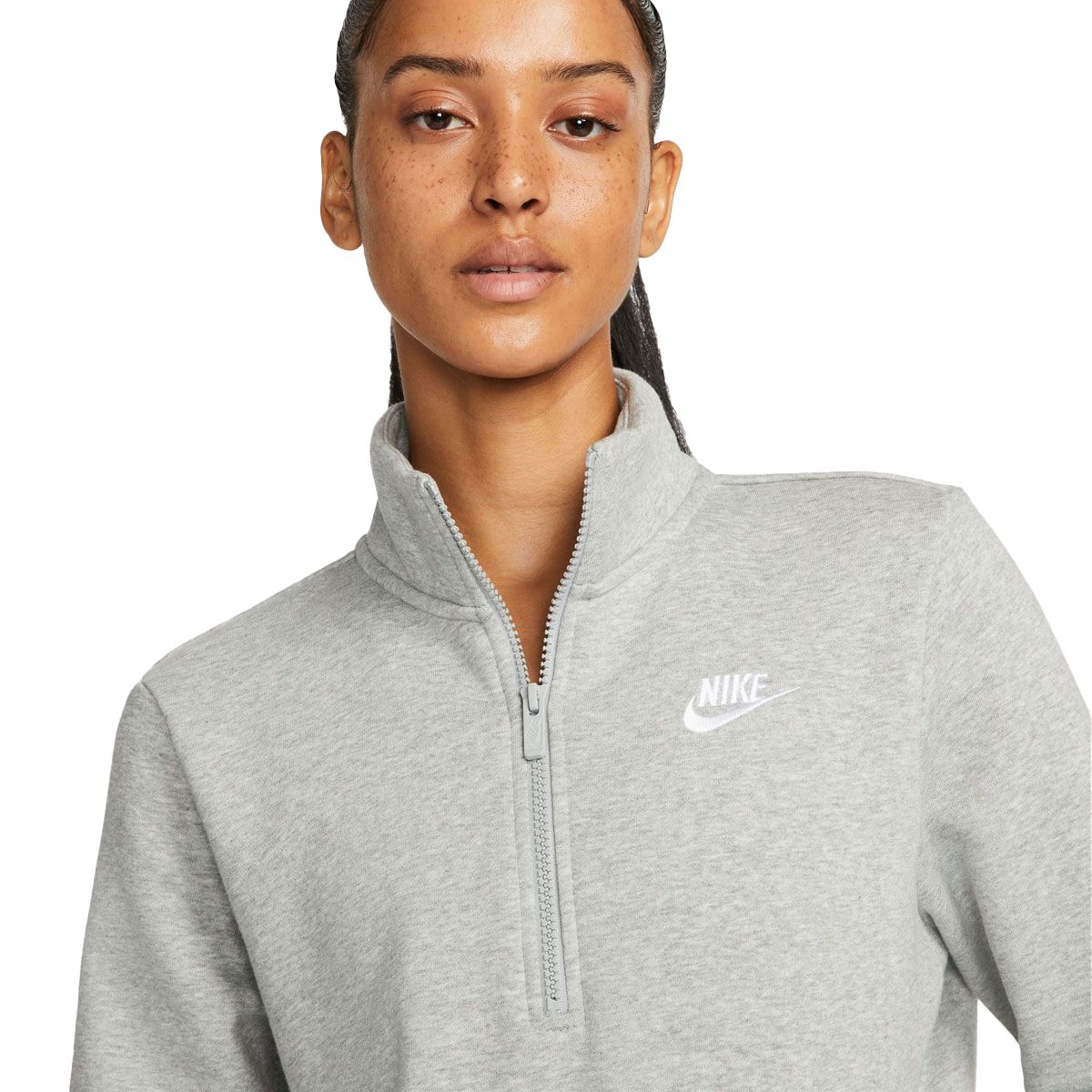 Nike Womens Sportswear Club Fleece Half Zip Pullover