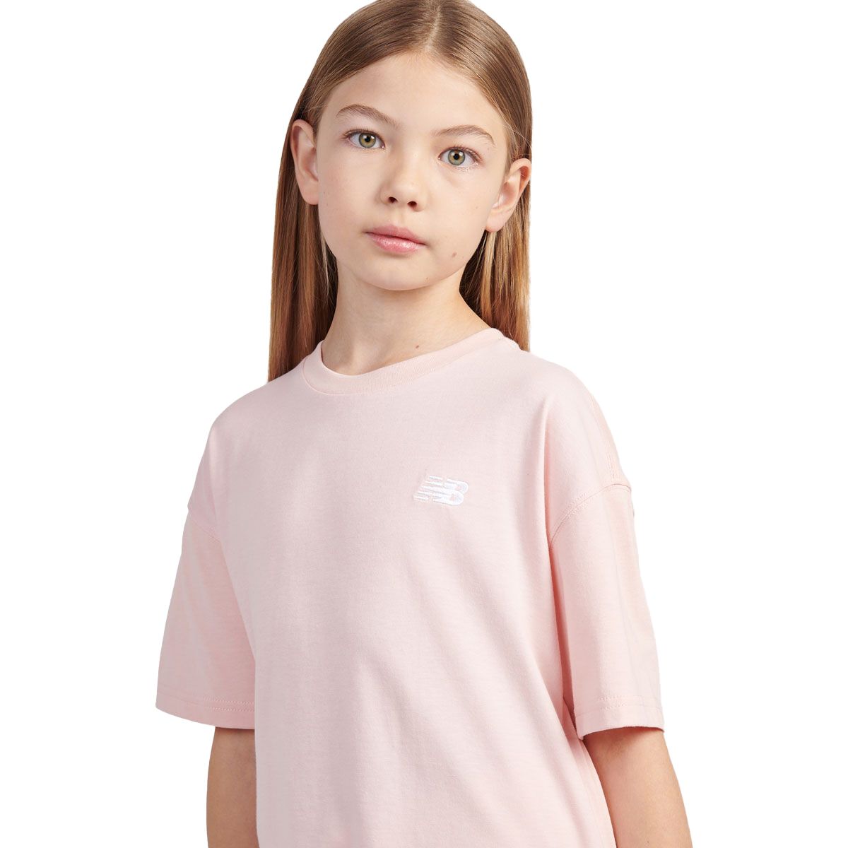New Balance Junior Jersey Small Logo Tee