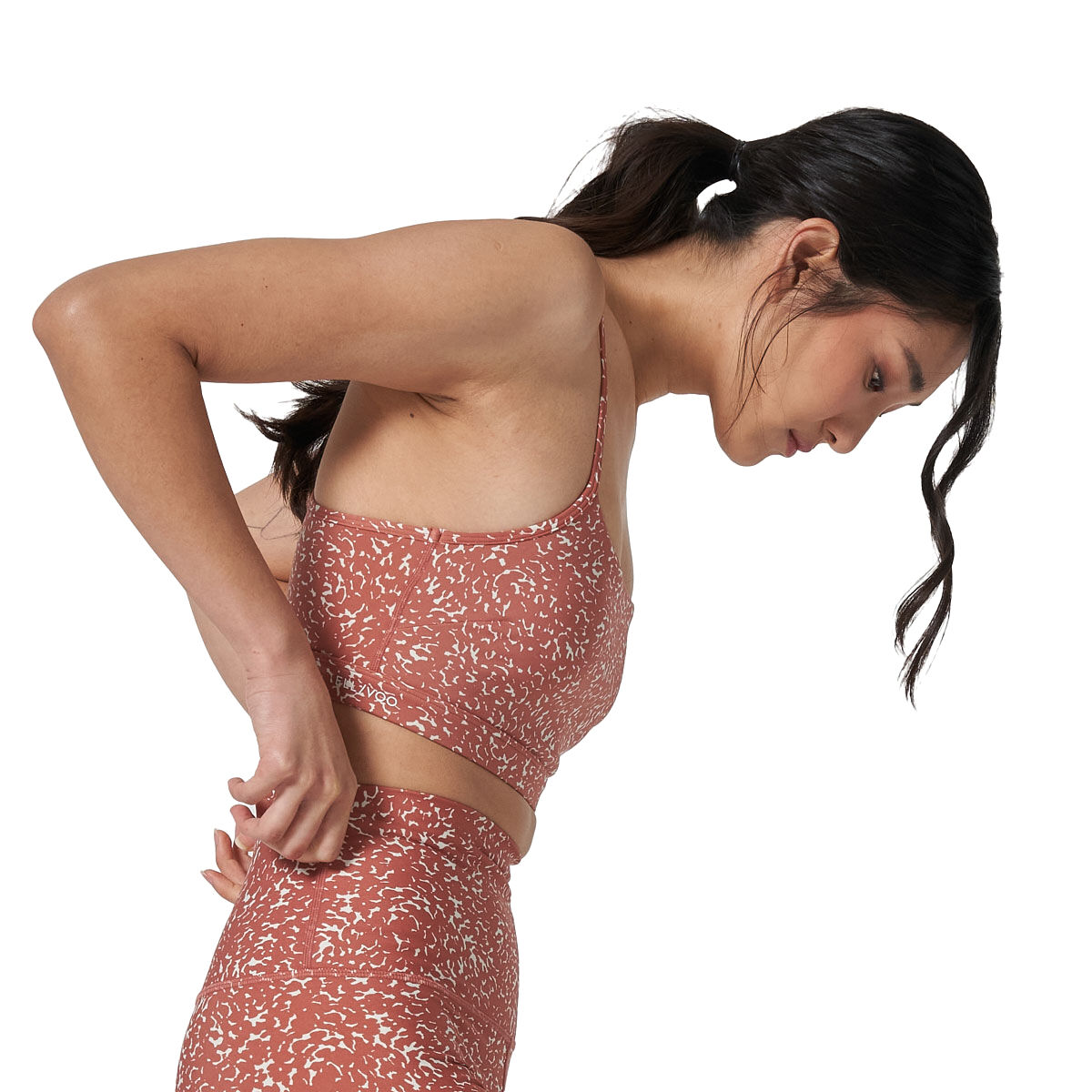 Ell/Voo Womens Kyrie Crop Sports Bra