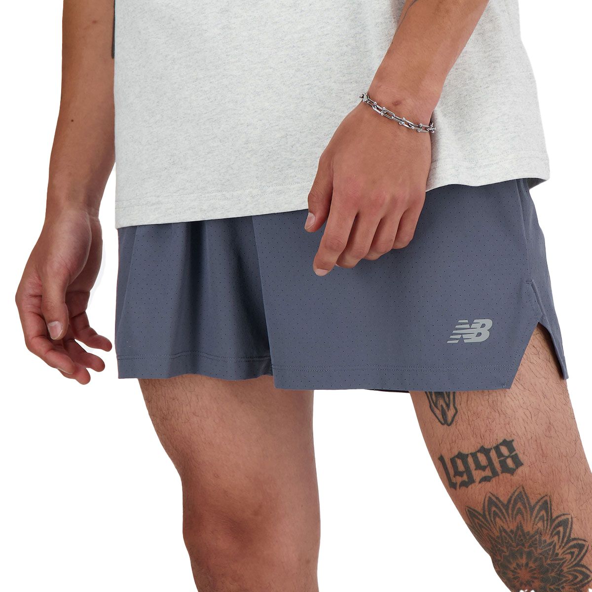New Balance Mens RC 5 Inch Running Shorts