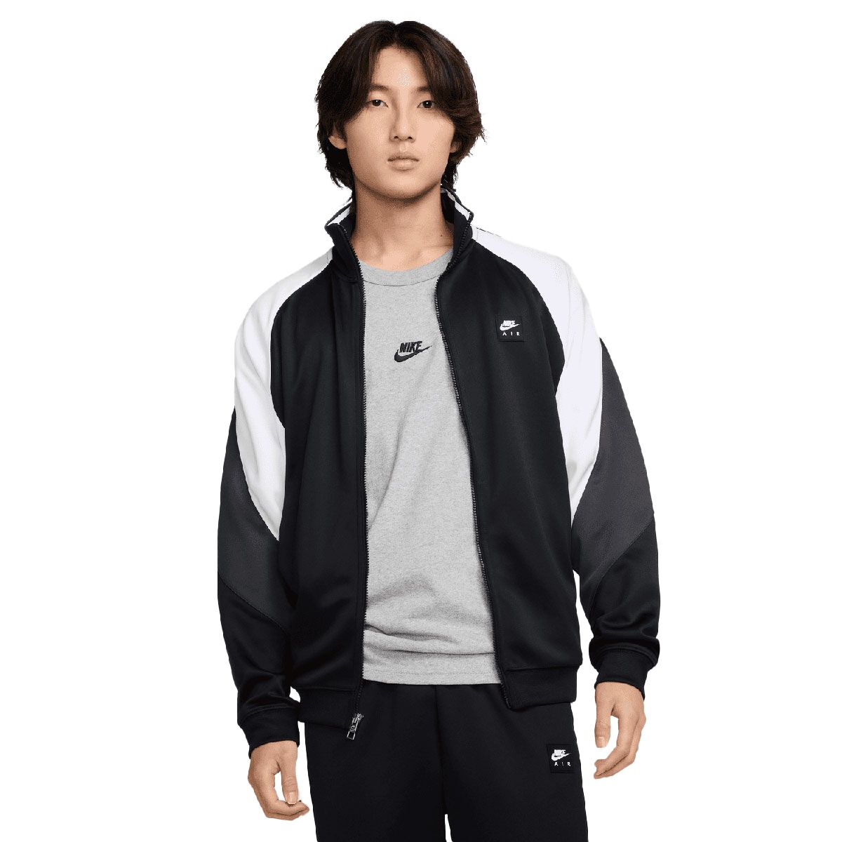 Nike Air Mens Poly Knit Full Zip Jacket