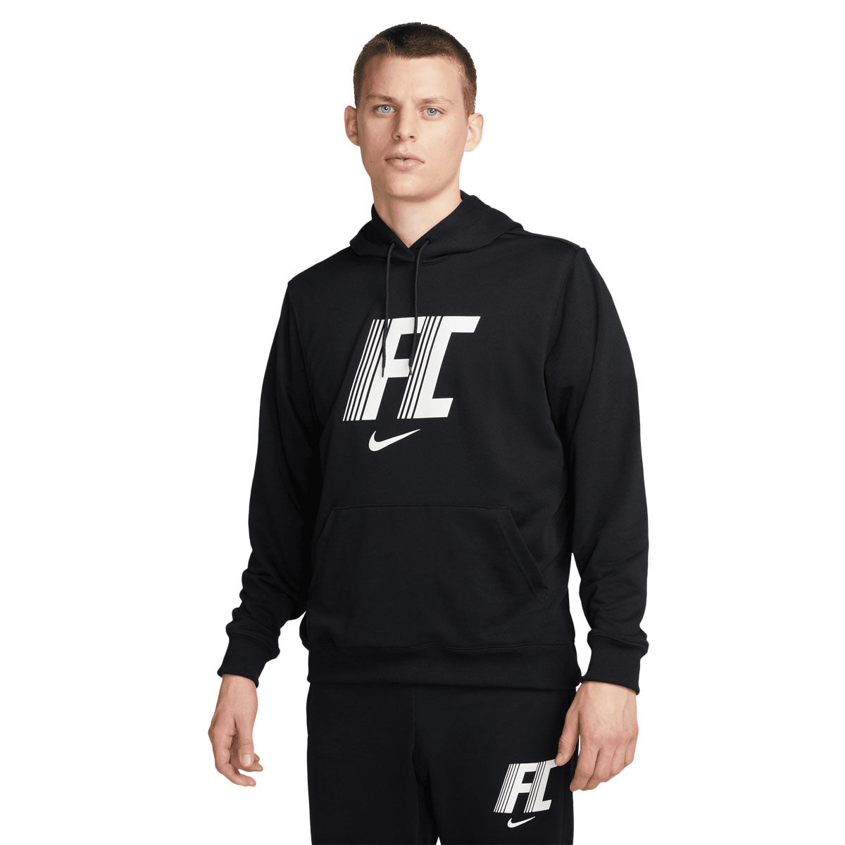Nike FC Mens Dri-FIT Fleece Football Hoodie