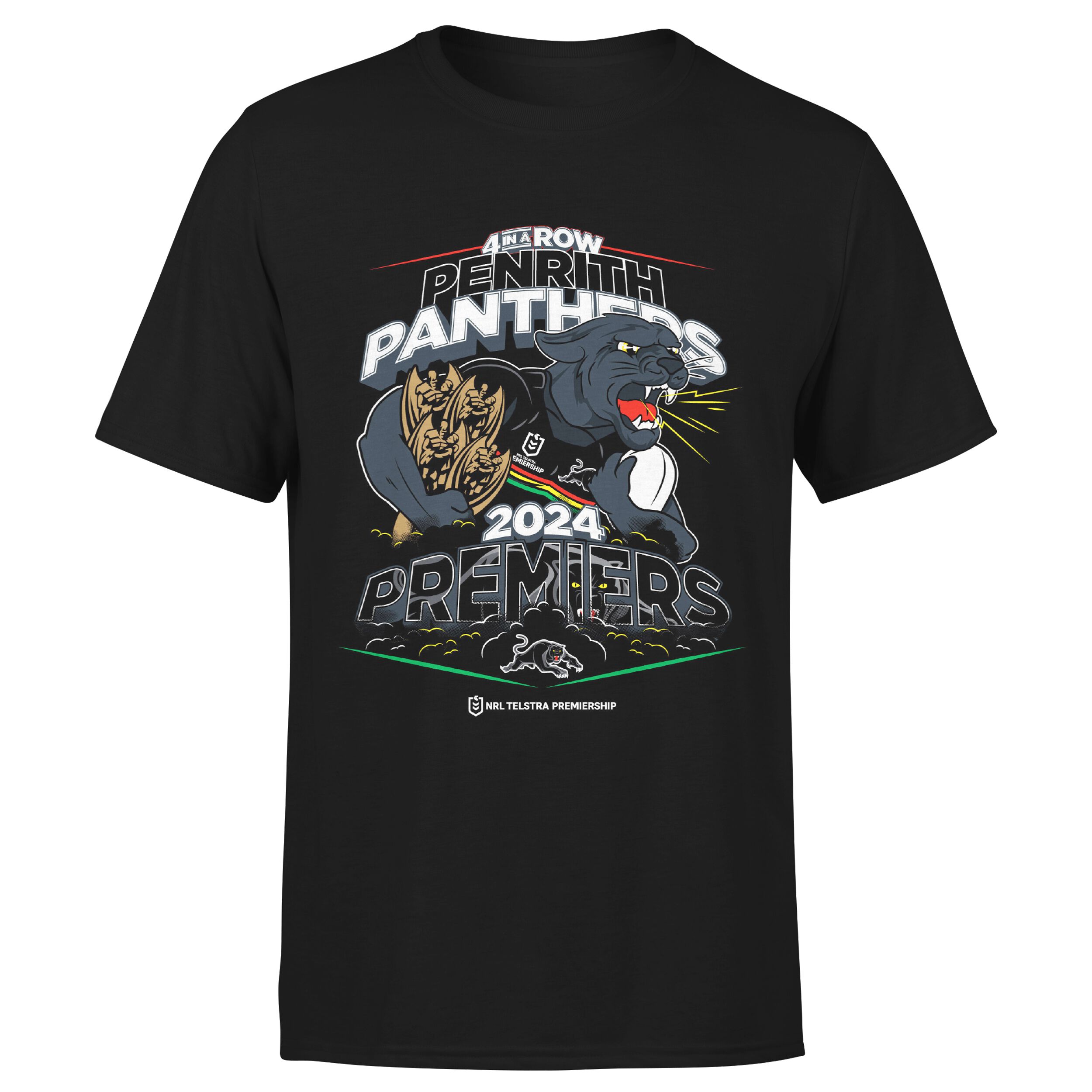 Penrith Panthers Mens 2024 Premiers Tee